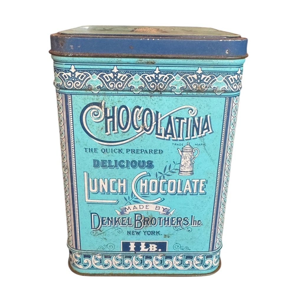 Chocolatina Lunch Chocolate Denkel Brothers Tin - Picture 9 of 9